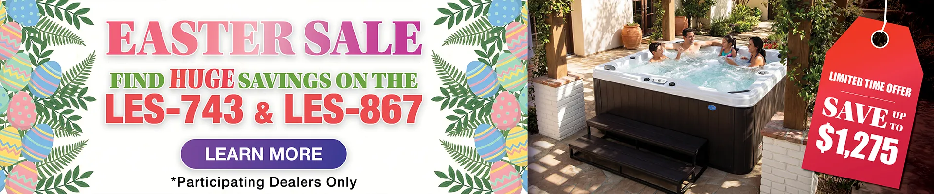 Calspas hot tub being used in a family setting - Lubbock