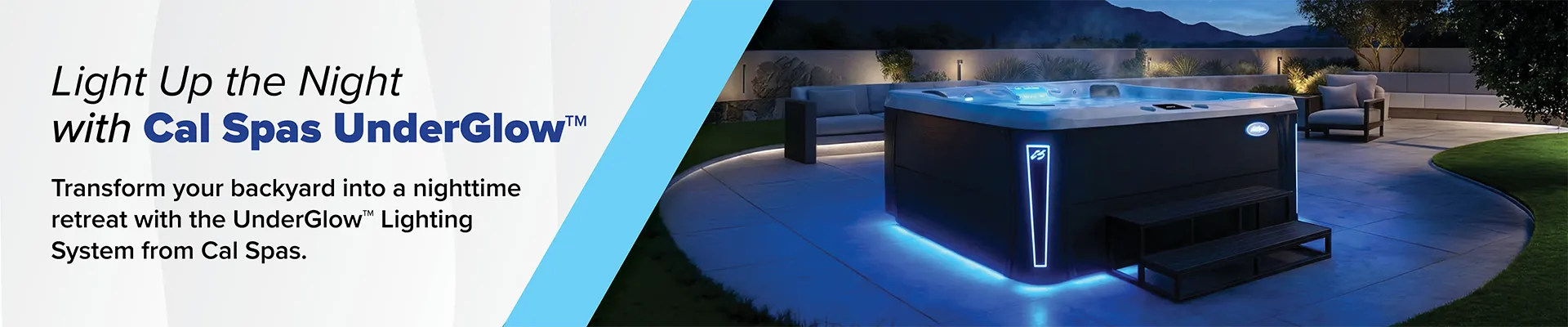 Calspas hot tub being used in a family setting - Lubbock